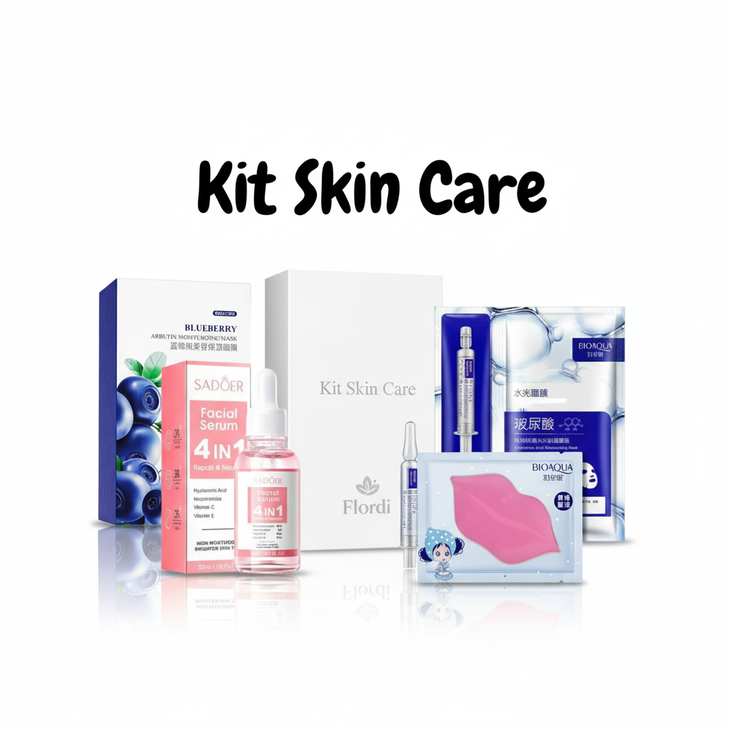 Kit de Skin Care 4 Productos - Produto e Caixa