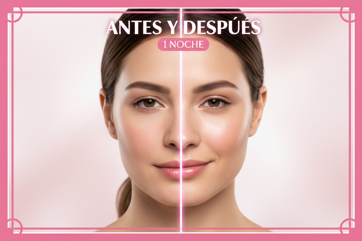 Mascarilla Gel de Colágeno Flord - Tratamiento Nocturno Radiante